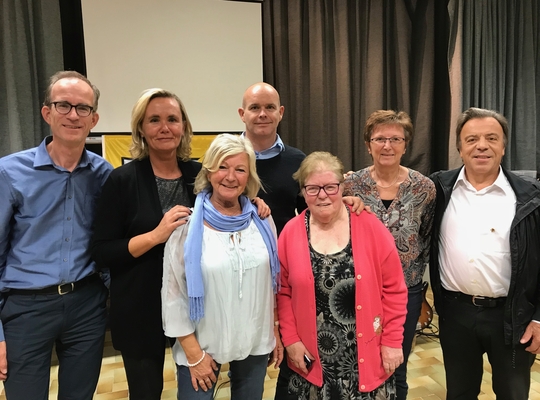 N-VA Bestuur met Liesbeth Homans